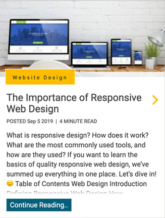 Importance of Responsive Design