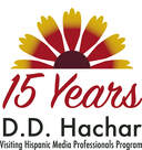 D.D. Hachar Program 15th Anniversary, vertical logo