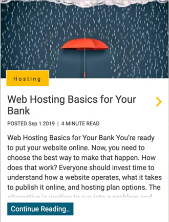 Web Hosting Basics
